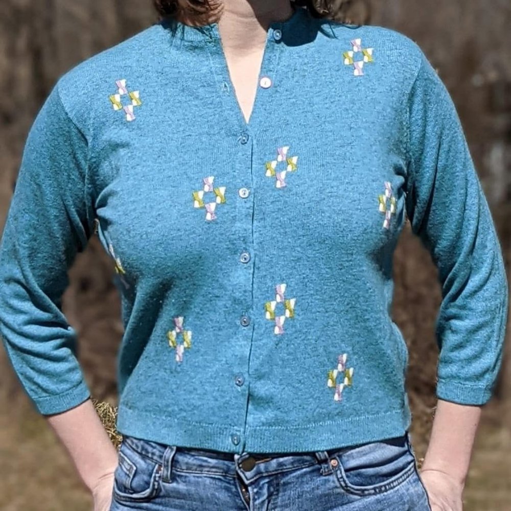 Vintage Ballantyne Scottish Cashmere Sweater